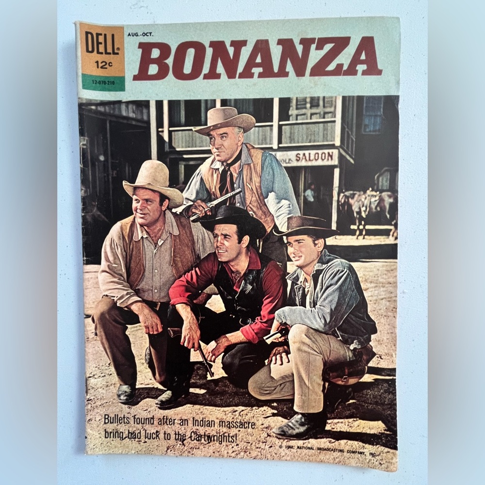 Bonanza vintage comic book 1962